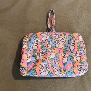 Australian artist Ken Done koala bear toiletry travel beauty bag hanging NEW